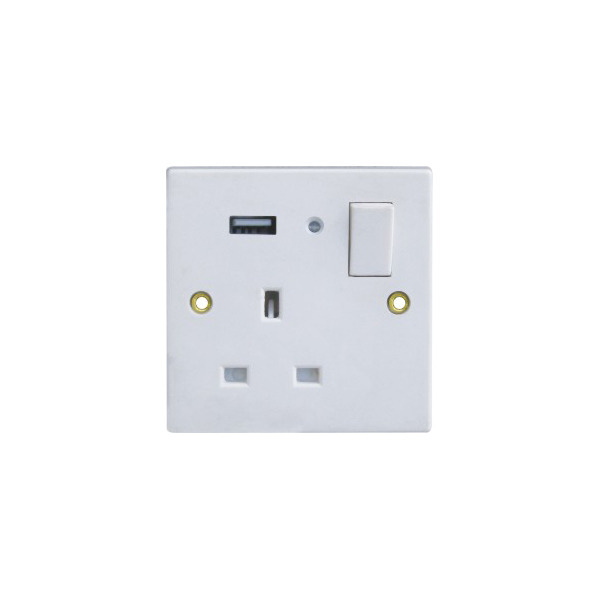 Universal USB Wall SWITCH PB